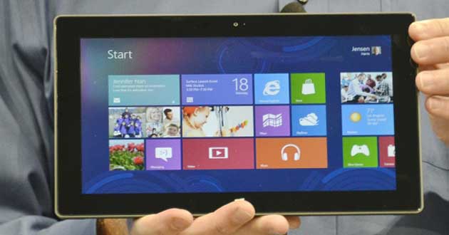 Microsoft presenta su tablet Surface