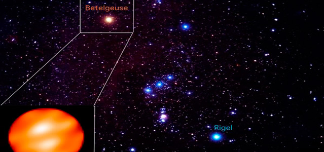 ¿Sabías que la estrella Betelgeuse, de la constelación de Orión, es 800 veces más grande que nuestro sol?